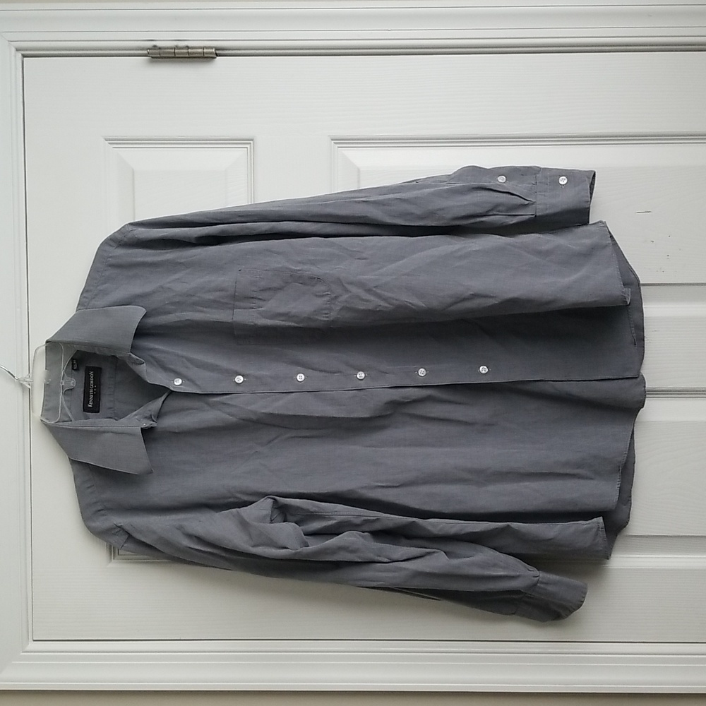 Kenneth Gordon USA Men's Button Down Long Sleeve Shirt
